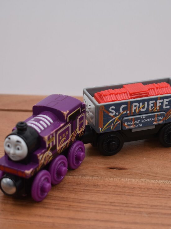 Thomas & Friends Other - Ryan GNR 1014 and S.C. RUFFEY with Pop Out CARGO Dynamite Demolition 2012